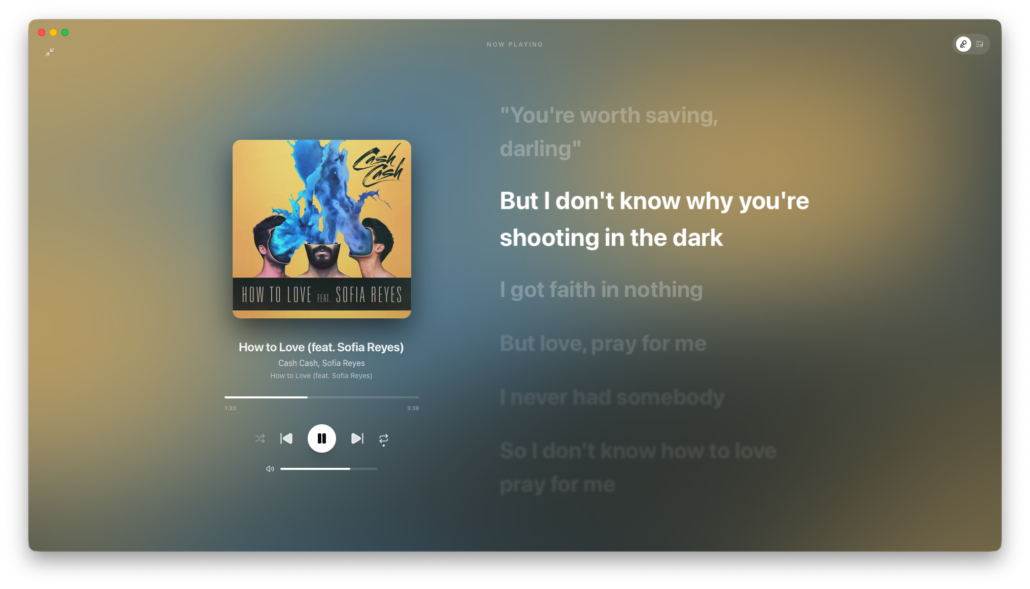 Synced Lyrics
